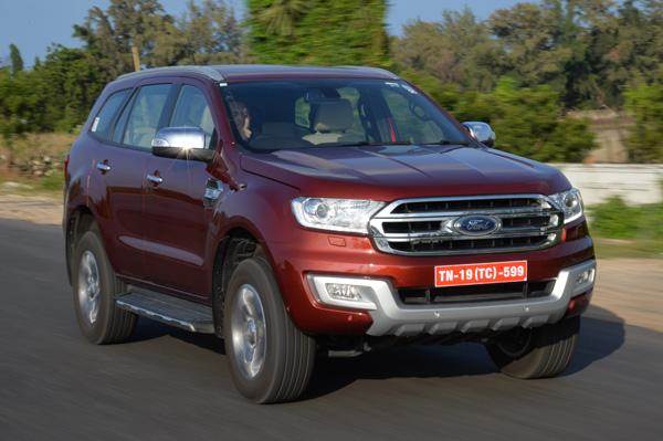 New Ford Endeavour India launch on January 20, 2016